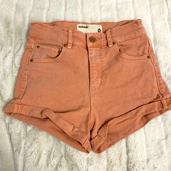 Pink Garage Jean shorts - Picture 1 of 4